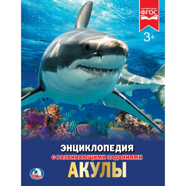 Детская энциклопедия Акулы