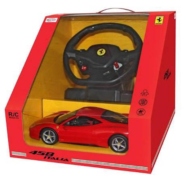 Машинки для мальчиков пультами. Машинка Феррари 458 с рулем управления. Машина restart Ferrari 458 с рулем. Машина Rastar ру 1:14 Ferrari 458. Машина на радиоуправлении Ferrari 458 с рулем.
