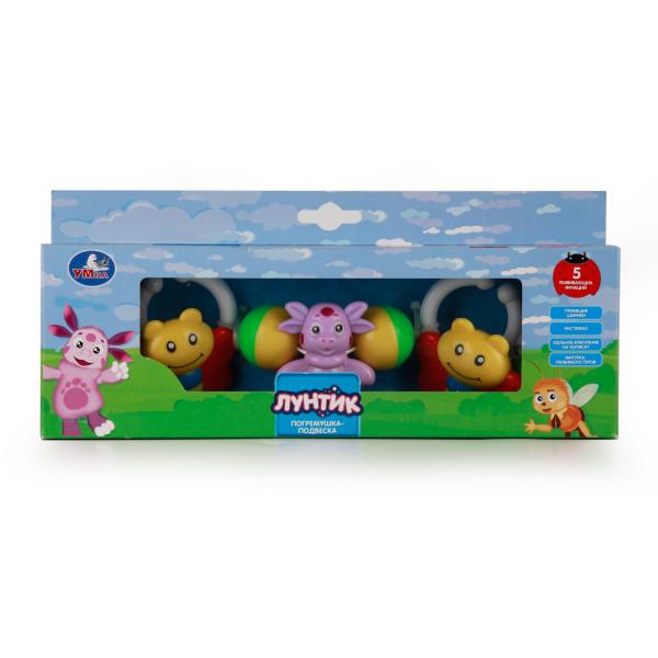 Умка погремушка-растяжка на коляску лунтик (с фигуркой героя) арт.l04-r (4690590079300)