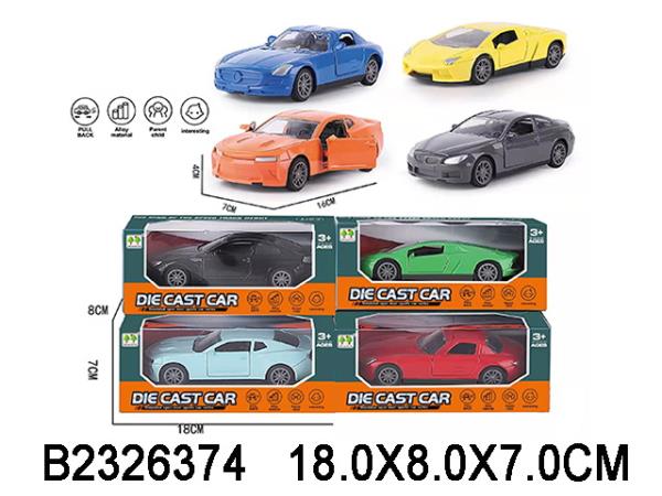 Машина металлическая B2326374