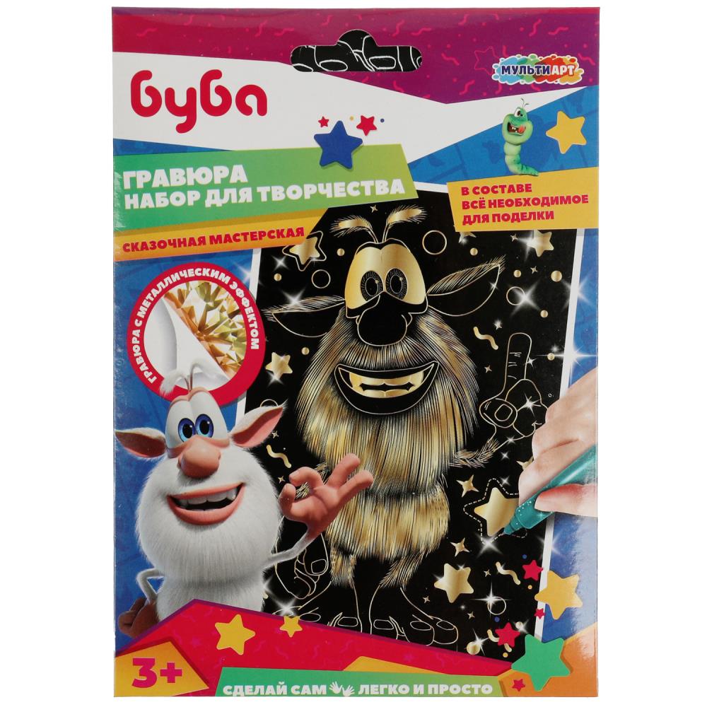 Гравюра БУБА, МУЛЬТИ АРТ SCRATCH-10X15BU