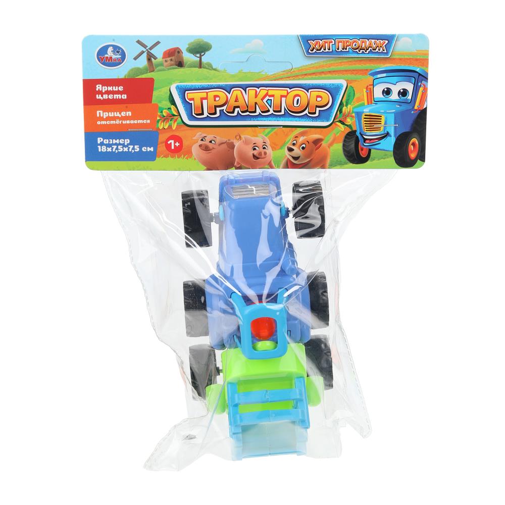 Каталка музыкальная СИНИЙ ТРАКТОР, Умка 1709A018-R1